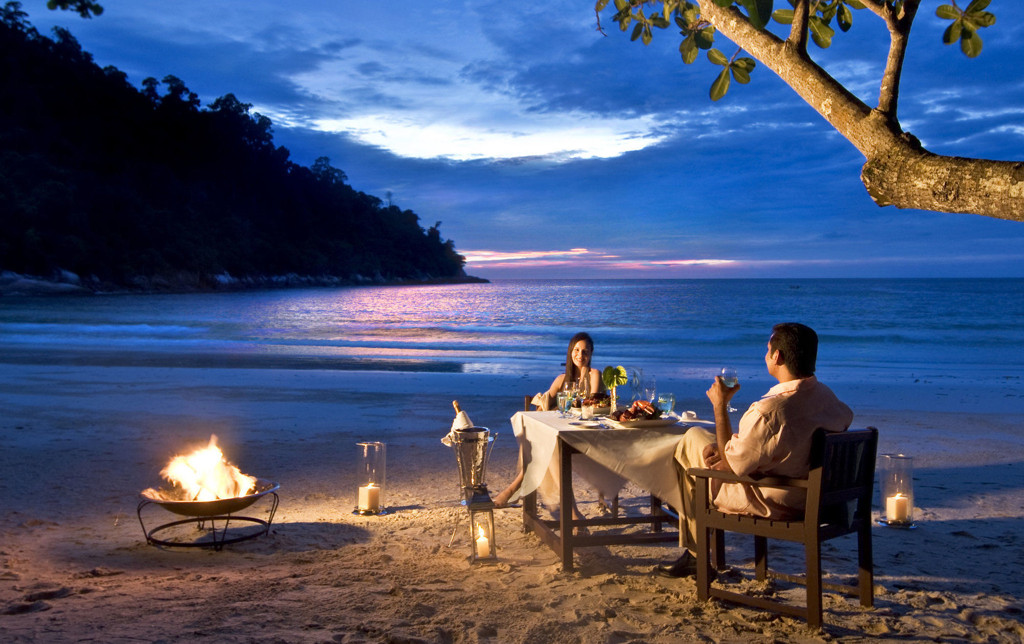 Pangkor Laut Resort - Small Luxury Hotels Of The World Kampong Pasir Bogak Restaurace fotografie